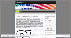 Desktop Screenshot of ilmiocoach.wordpress.com