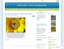 Tablet Screenshot of kathieadler.wordpress.com