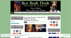 Desktop Screenshot of bexbooknook.wordpress.com