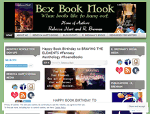 Tablet Screenshot of bexbooknook.wordpress.com