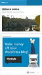 Mobile Screenshot of deluxeroma.wordpress.com