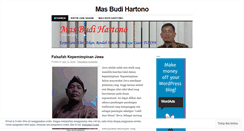 Desktop Screenshot of masbudihartono.wordpress.com