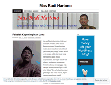 Tablet Screenshot of masbudihartono.wordpress.com