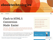 Tablet Screenshot of ebooksepubtechnologies.wordpress.com