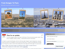 Tablet Screenshot of koegas2paris.wordpress.com