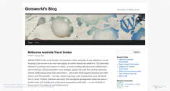 Desktop Screenshot of gotoworld.wordpress.com