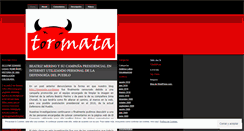 Desktop Screenshot of eltoromatarecargado.wordpress.com