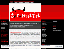 Tablet Screenshot of eltoromatarecargado.wordpress.com