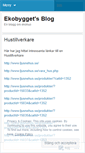 Mobile Screenshot of ekobygget.wordpress.com