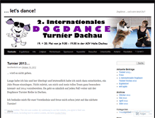 Tablet Screenshot of dogdancedachau.wordpress.com
