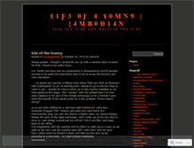 Tablet Screenshot of p4wn3d.wordpress.com