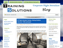 Tablet Screenshot of flightattendanttraining.wordpress.com