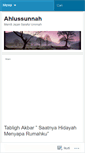 Mobile Screenshot of abufathurrahman.wordpress.com