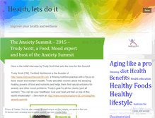 Tablet Screenshot of healthletsdoit.wordpress.com