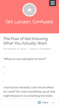 Mobile Screenshot of confusediamtoo.wordpress.com