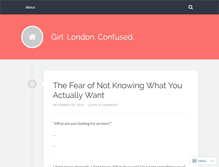 Tablet Screenshot of confusediamtoo.wordpress.com