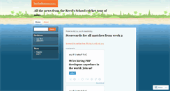 Desktop Screenshot of barbadostour2011.wordpress.com