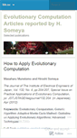 Mobile Screenshot of hiroshisomeya.wordpress.com