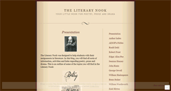 Desktop Screenshot of literacynook.wordpress.com