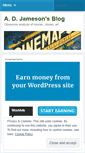 Mobile Screenshot of adjameson.wordpress.com