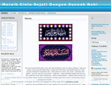Tablet Screenshot of mujahidcinta.wordpress.com
