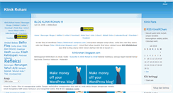 Desktop Screenshot of klinikrohani.wordpress.com