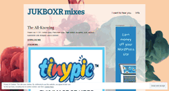 Desktop Screenshot of jukeboxer.wordpress.com