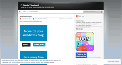 Desktop Screenshot of odiarioeducacional.wordpress.com