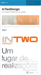 Mobile Screenshot of intwodesign.wordpress.com