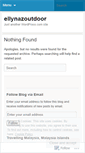 Mobile Screenshot of ellynazoutdoor.wordpress.com