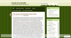 Desktop Screenshot of funds4health.wordpress.com