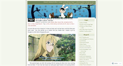 Desktop Screenshot of animewriter.wordpress.com