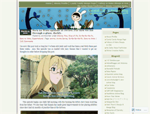 Tablet Screenshot of animewriter.wordpress.com