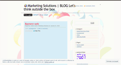 Desktop Screenshot of mksblog.wordpress.com