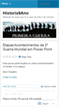Mobile Screenshot of historiaaraposo.wordpress.com