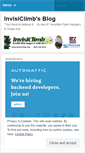 Mobile Screenshot of invisiclimb.wordpress.com