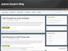 Tablet Screenshot of jeanneassam.wordpress.com