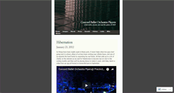 Desktop Screenshot of cbop.wordpress.com