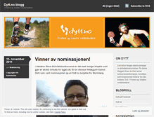 Tablet Screenshot of dyttblogg.wordpress.com