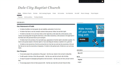 Desktop Screenshot of dalecitybaptist.wordpress.com