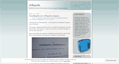 Desktop Screenshot of jellypods.wordpress.com