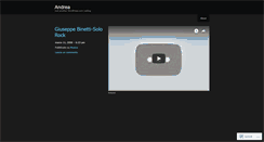 Desktop Screenshot of andrexx88.wordpress.com