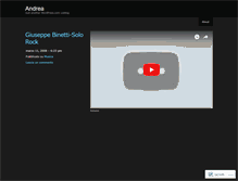 Tablet Screenshot of andrexx88.wordpress.com