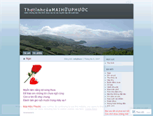 Tablet Screenshot of maihuuphuoc2.wordpress.com