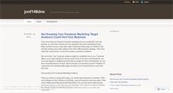 Desktop Screenshot of jonf146dne.wordpress.com