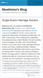 Mobile Screenshot of muslimma.wordpress.com
