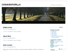 Tablet Screenshot of casiaventurilla.wordpress.com