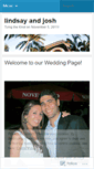 Mobile Screenshot of lindsayandjosh.wordpress.com