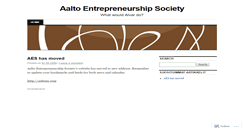 Desktop Screenshot of aaltoes.wordpress.com