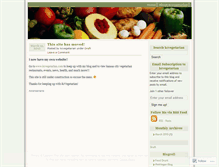 Tablet Screenshot of kcvegetarian.wordpress.com